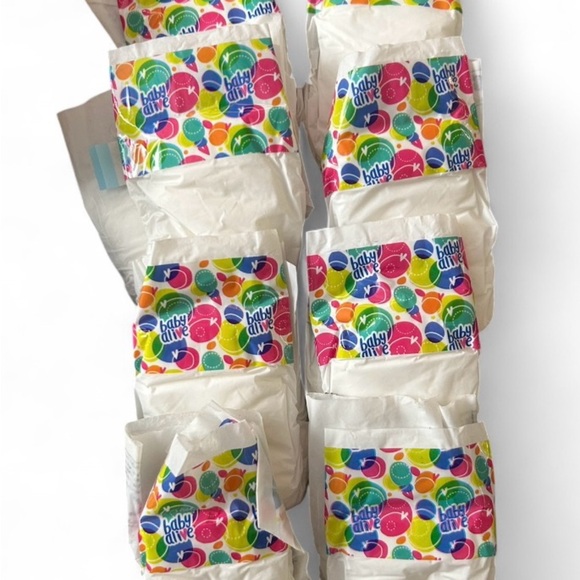 Baby Alive Dolls with Colorful Outfits and Accessories - New Diapers - Picture 4 of 4